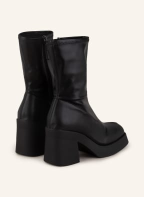 STEVE MADDEN Platform ankle boots OVERCAST, Color: BLACK (Image 1)