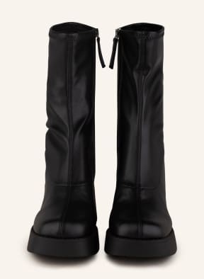 STEVE MADDEN Platform ankle boots OVERCAST, Color: BLACK (Image 1)