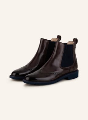 MELVIN & HAMILTON Chelsea boots SELINA, Color: BROWN/ DARK BLUE (Image 1)