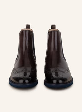 MELVIN & HAMILTON Chelsea boots SELINA, Color: BROWN/ DARK BLUE (Image 1)