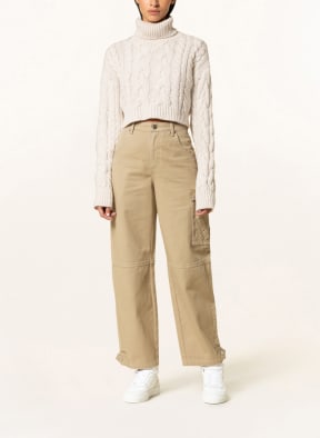 EDITED Cropped-Rollkragenpullover XANDRA, Farbe: CREME (Bild 1)