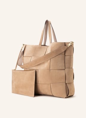 abro Shopper with pouch, Color: LIGHT GRAY (Image 1)