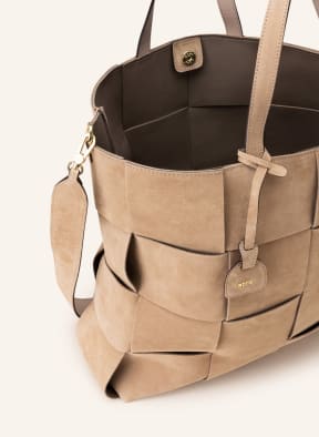 abro Shopper with pouch, Color: LIGHT GRAY (Image 1)