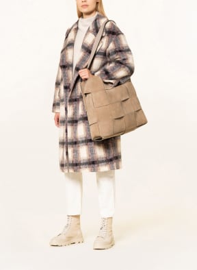 abro Shopper with pouch, Color: LIGHT GRAY (Image 1)