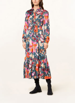ANNA's Kleid, Farbe: PETROL/ ORANGE/ PINK (Bild 1)