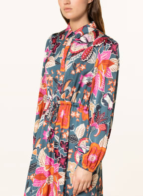 ANNA's Kleid, Farbe: PETROL/ ORANGE/ PINK (Bild 1)