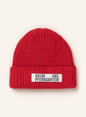 BAUM UND PFERDGARTEN Beanie LENORA with alpaca, Color: RED (Image 1)