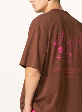 PREACH Oversized shirt , Color: BROWN (Image 1)