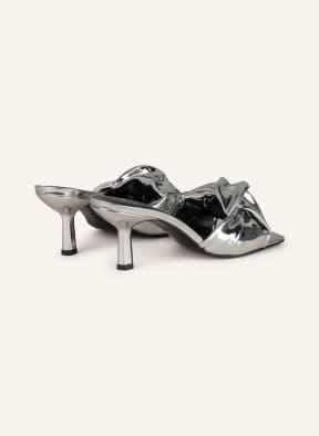 BY FAR Mules LANA, Color: SILVER (Image 1)
