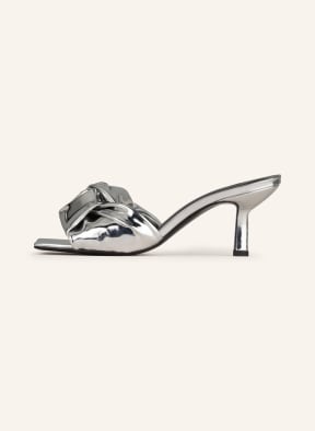 BY FAR Mules LANA, Color: SILVER (Image 1)