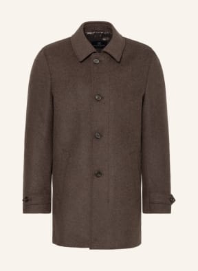 SCHNEIDERS Wool coat ULANDO, Color: DARK BROWN (Image 1)