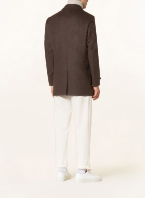 SCHNEIDERS Wool coat ULANDO, Color: DARK BROWN (Image 1)