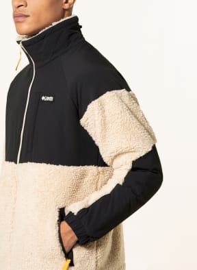 Columbia Fleecejacke, Farbe: SCHWARZ/ BEIGE (Bild 1)