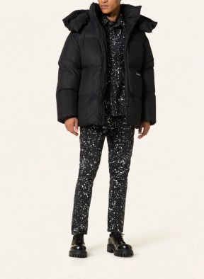 Off-White Down jacket with removable hood, Color: BLACK (Image 1)