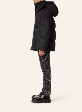 Off-White Down jacket with removable hood, Color: BLACK (Image 1)