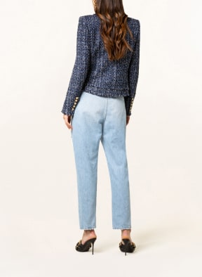 BALMAIN Tweed blazers, Color: DARK BLUE (Image 1)
