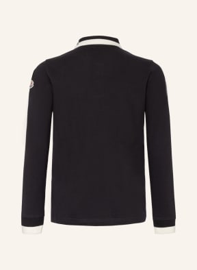 MONCLER enfant Piqué-Poloshirt, Farbe: SCHWARZ (Bild 1)