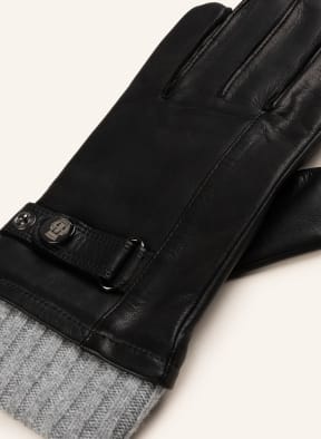 ROECKL Lederhandschuhe DAHLEN, Farbe: 008 BLACK/GREY (Bild 1)
