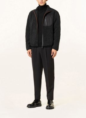 ZEGNA Teddy jacket, Color: BLACK (Image 1)