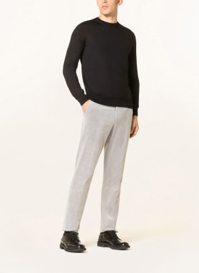 ZEGNA Cashmere-Pullover mit Seide , Farbe: SCHWARZ (Bild 1)