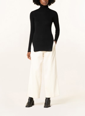 Magali Pascal Rollkragenpullover BEATRIX mit Seide , Farbe: SCHWARZ (Bild 1)