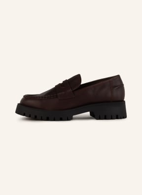 MRS & HUGS Penny loafers, Color: BROWN (Image 1)