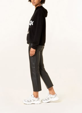 Princess GOES HOLLYWOOD Hoodie with sequins, Color: BLACK (Image 1)
