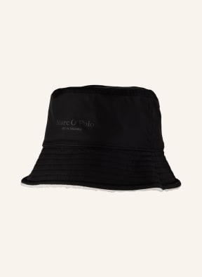 Marc O'Polo Bucket-Hat mit Teddyfell, Farbe: SCHWARZ (Bild 1)