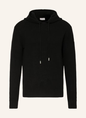 MONCLER Knit hoodie, Color: BLACK (Image 1)