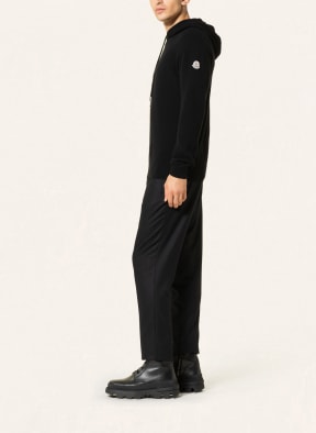 MONCLER Knit hoodie, Color: BLACK (Image 1)
