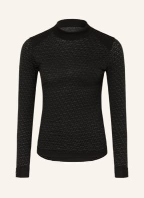 LaMunt Functional underwear shirt ALICE with cashmere, Color: BLACK (Image 1)