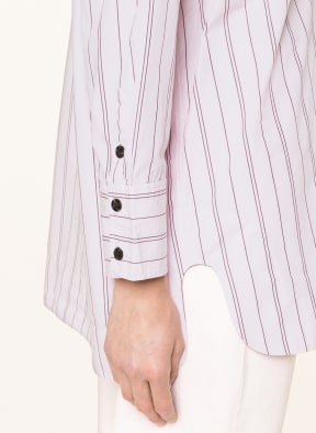 GANNI Oversized-Hemdbluse, Farbe: HELLROSA/ BRAUN (Bild 1)