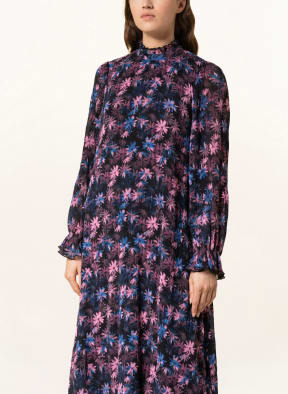 GANNI Kleid, Farbe: DUNKELBLAU/ BLAU/ ROSA (Bild 1)
