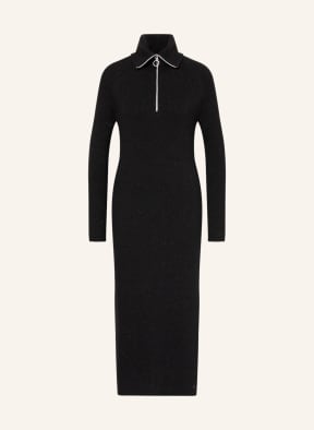 Marc O'Polo DENIM Knit dress with glitter thread, Color: BLACK (Image 1)