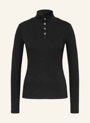 Marc O'Polo DENIM Long sleeve shirt, Color: BLACK (Image 1)