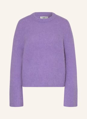 Marc O'Polo DENIM Oversized sweater with alpaca, Color: PURPLE (Image 1)