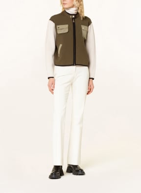 ESSENTIEL ANTWERP Strickjacke CRAZY, Farbe: OLIV/ GRÜN/ BEIGE (Bild 1)