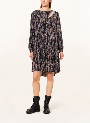 ESPRIT Kleid, Farbe: SCHWARZ/ LILA/ GRAU (Bild 1)