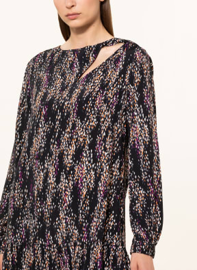 ESPRIT Kleid, Farbe: SCHWARZ/ LILA/ GRAU (Bild 1)