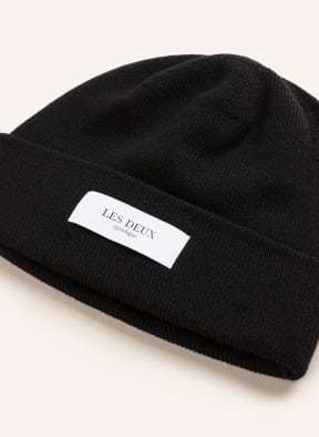 LES DEUX Hat made of merino wool, Color: BLACK (Image 1)