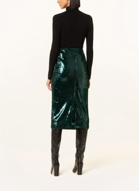 RIANI Skirt with sequins , Color: DARK GREEN (Image 1)