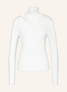RIANI One-Shoulder-Longsleeve, Farbe: WEISS (Bild 1)