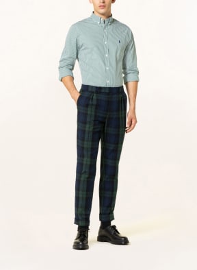 POLO RALPH LAUREN Hemd Slim Fit, Farbe: GRÜN/ WEISS (Bild 1)