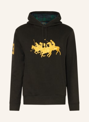 POLO RALPH LAUREN Hoodie, Farbe: SCHWARZ/ DUNKELGELB (Bild 1)