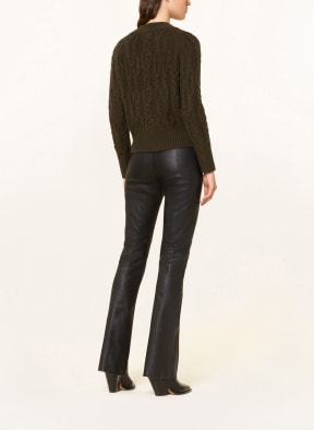 VINCE Strickjacke mit Cashmere, Farbe: KHAKI (Bild 1)