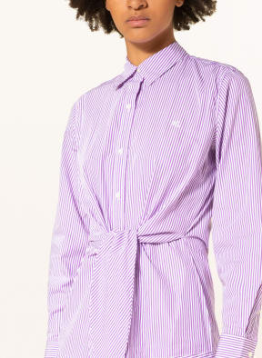 LAUREN RALPH LAUREN Shirt dress, Color: LIGHT PURPLE/ WHITE (Image 1)