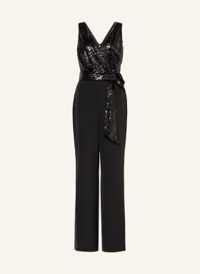 LAUREN RALPH LAUREN Jumpsuit ANUJA mit Pailletten, Farbe: SCHWARZ (Bild 1)