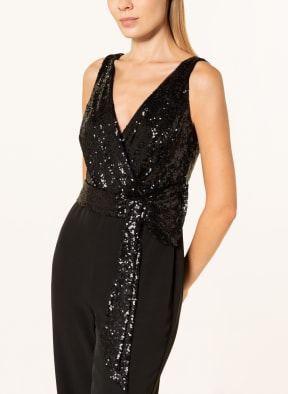 LAUREN RALPH LAUREN Jumpsuit ANUJA mit Pailletten, Farbe: SCHWARZ (Bild 1)