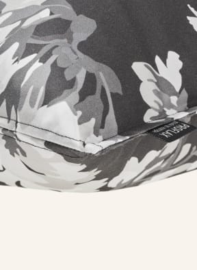 PROFLAX Decorative cushion cover HANAKO, Color: DARK GRAY/ WHITE (Image 1)