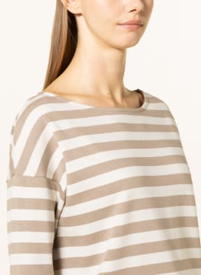Marc O'Polo Long sleeve shirt , Color: BEIGE/ WHITE (Image 1)